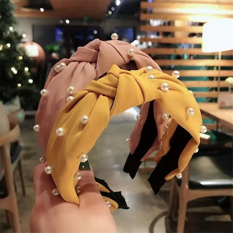 Top%20Knot%20Turban%20Headband%20Elastic%20Pearl%20Hair%20Accessories%20Girls%20No%20Knotted%20Head%20Band%20Hair%20Band%20Women%20-%20Image%203