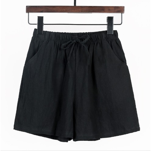 Quần short, quần đùi nữ vải đũi siêu mát