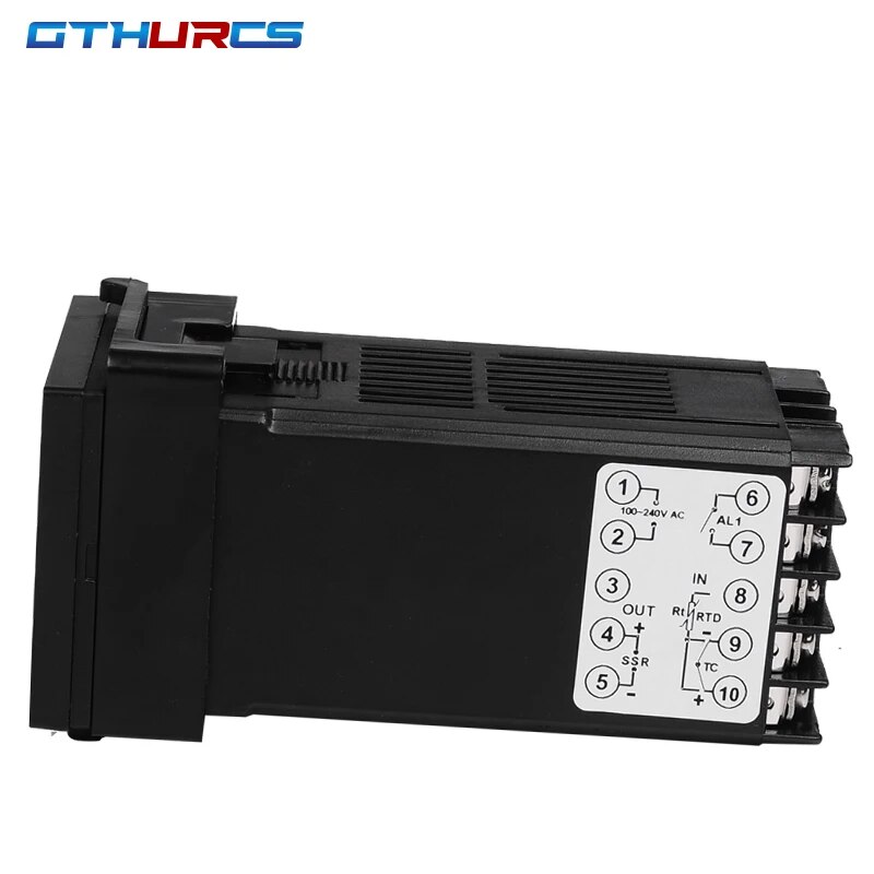 【Trending】 48*48mm Mutil-Input Economical Temperature Controller Input Relay Output Rex C100 With Ssr Output