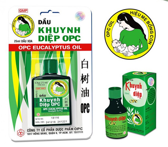 DẦU KHUYNH DIỆP OPC (CHAI 15ML - 25ML)