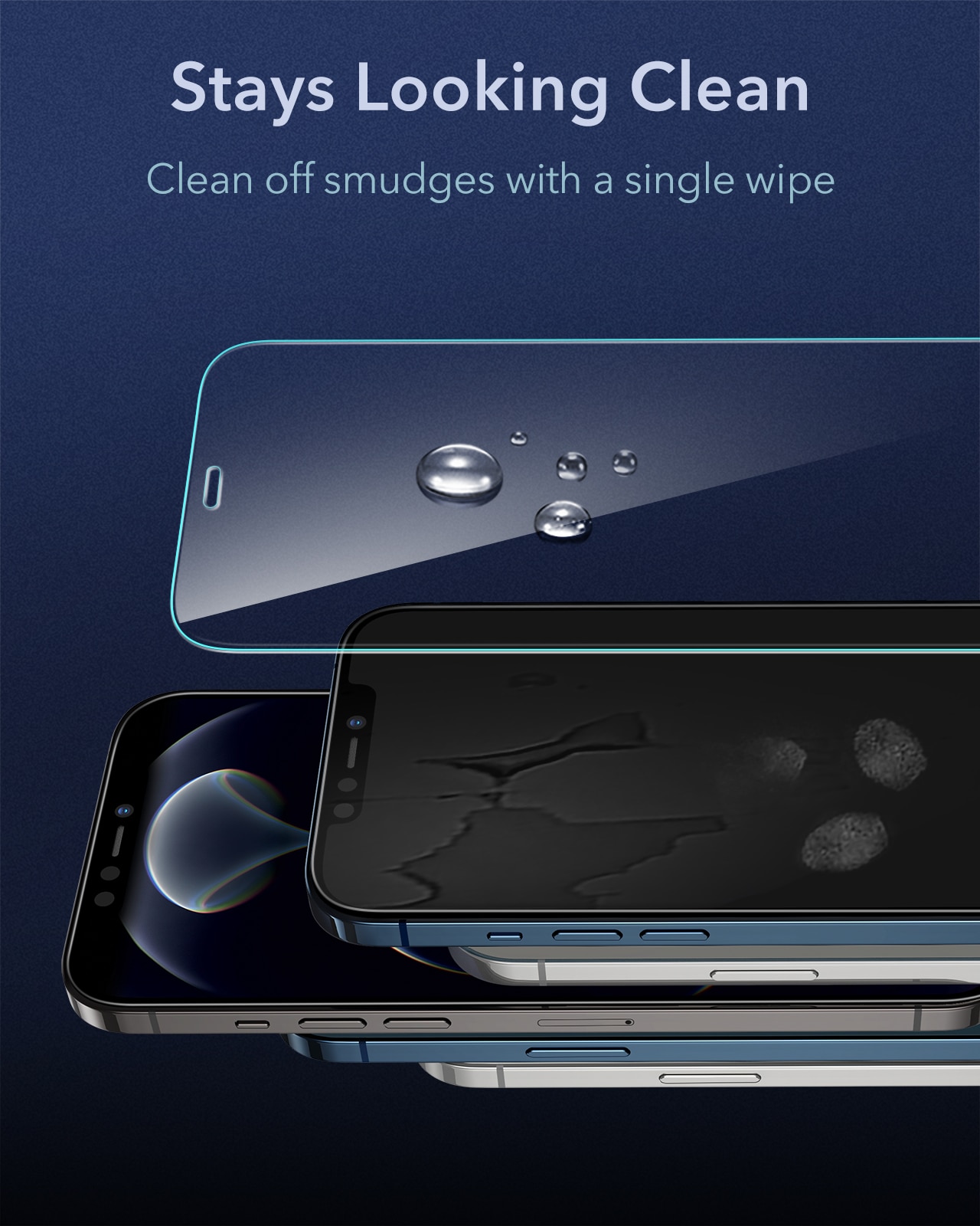 ESR for iPhone 14 Pro Max Screen Protector for iPhone 13 Tempered Glass for iPhone 14 Plus 13 Pro 12 Pro Max/SE 2022 8 7 6 Glass