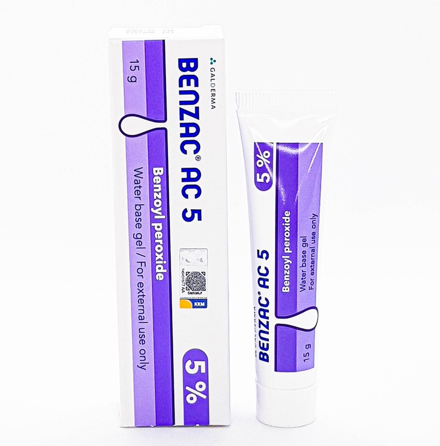 ✅ [CHÍNH HÃNG] Gel giảm mụn Benzac AC 5% Benzoyl Peroxide