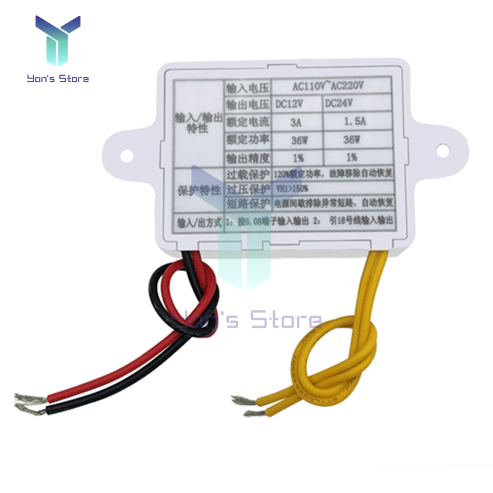 Ac-Dc Step Down Power Supply Module Input 100-240v Output 220v To 12v ...