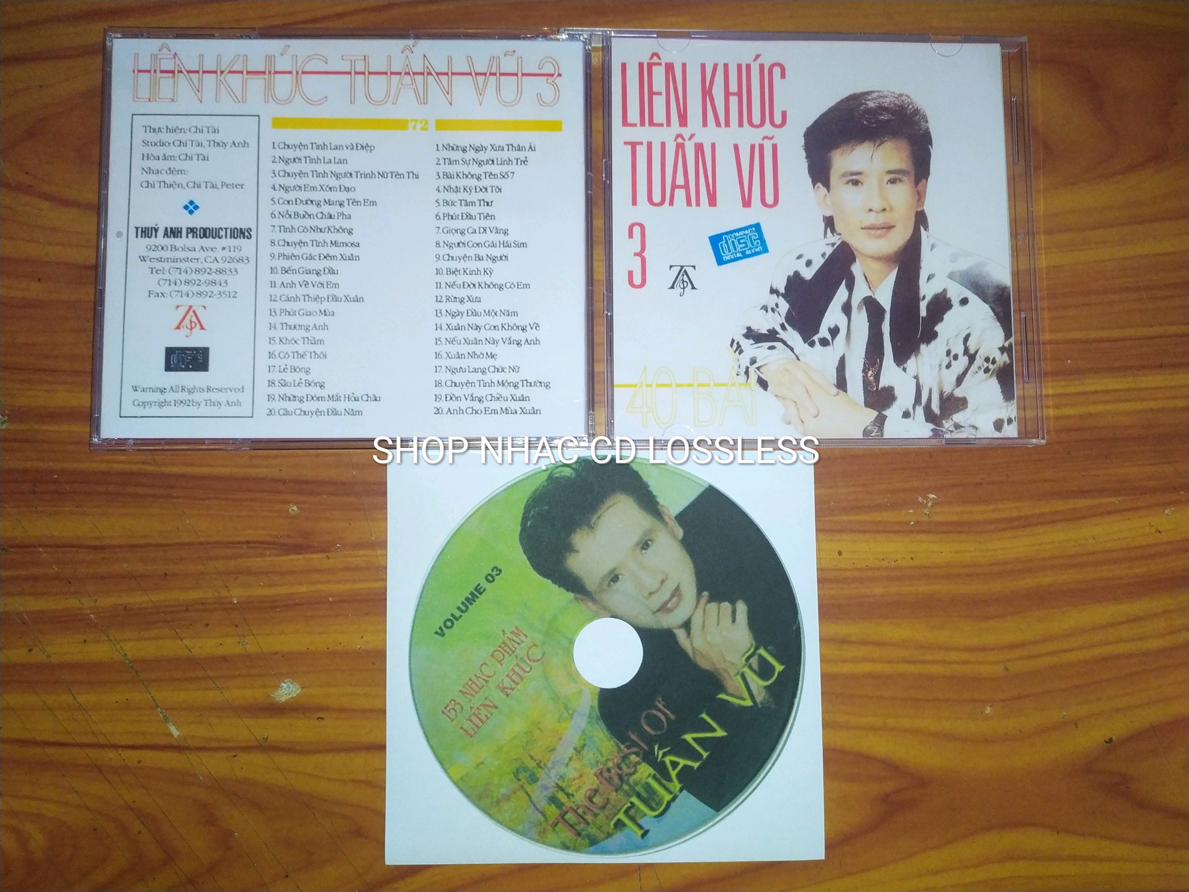 Bộ 6CD Liên Khúc Tuấn Vũ