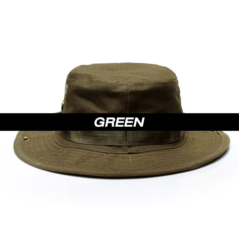 DEUKIO Outdoor round-brimmed hat outdoor Benny hat python hat camouflage hat hiking visor hat