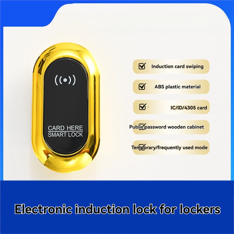 Inductor Lock System Electronic Lock Smart Electronic Induction Lock RFID Card Locker ...