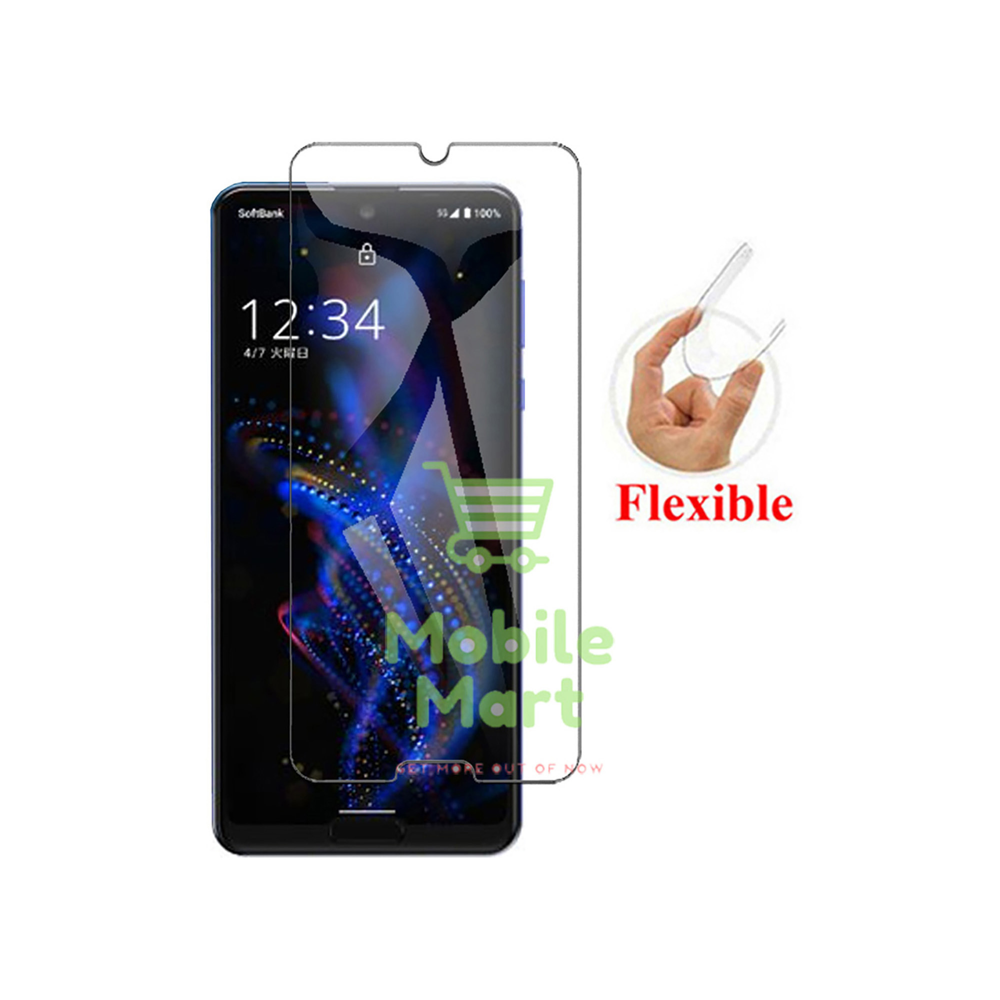 Sharp%20Aquos%20R5G%20Gorilla%20Unbreakable%20Flexible%20Tempered%20Glass%20Premium%20High%20Quality%20Screen%20Protector%20For%20Sharp%20Aquos%20R5G%20-%20Image%202