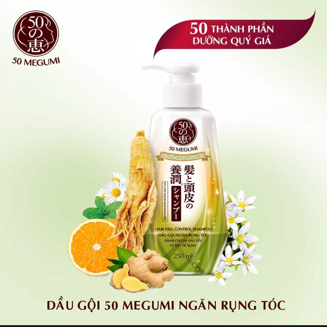 MEGUMI Dầu Gội Ngăn Rụng Tóc 250ml