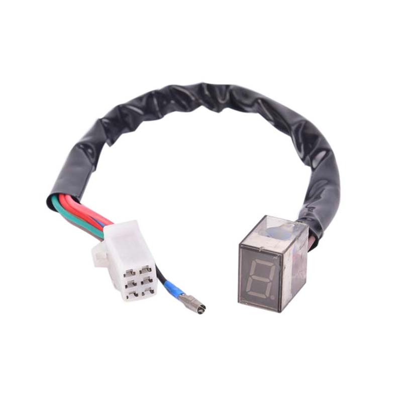 Maraa LED Universal Digital Gear Indicator Motorcycle Display Shift Lever Sensor