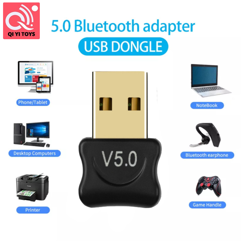 V5.0 Wireless Usb Bluetooth-compatible 5.0 Adapter Desktop Computer Audio Receiver Transmitter Csr Adapter