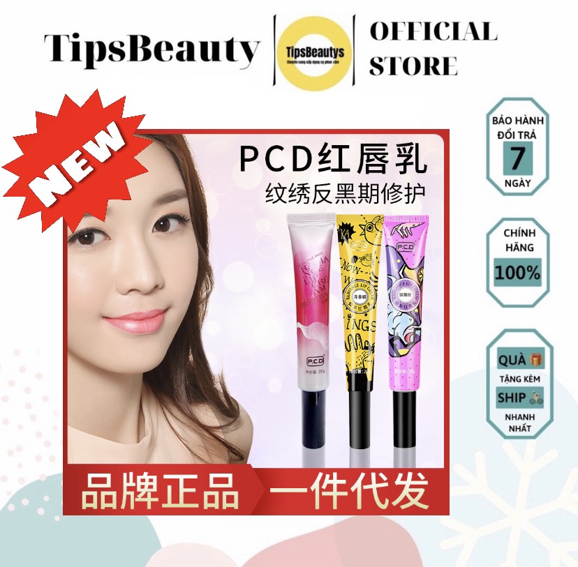 Dưỡng kích màu môi pcd sau xăm | dcpxhoanganh