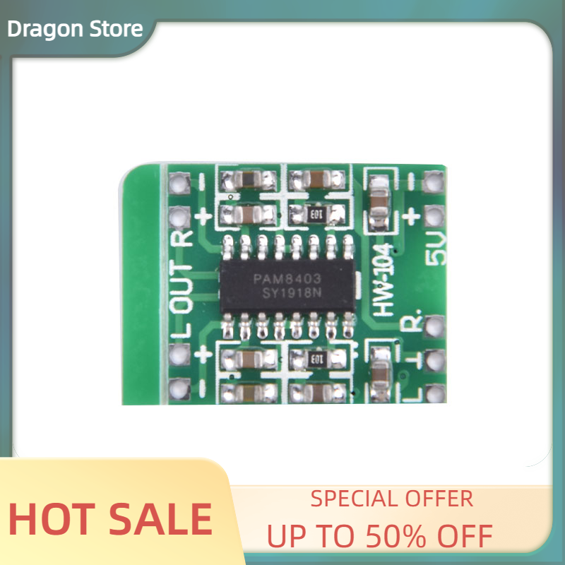 Dragon PAM8403 3W Digital Class D Amplifier Board module Audio Speaker Sound Board