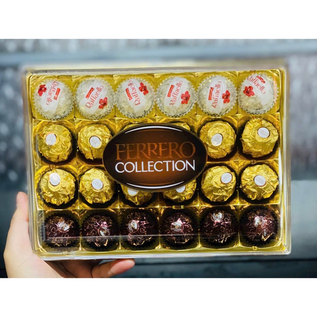Socola ferrero rocher nhập khẩu đức 3 màu 3 vị siêu thơm ngon