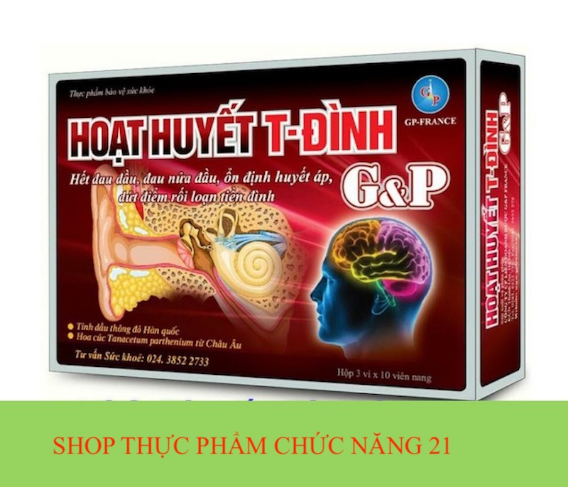 Hoạt Huyết Tiền Đình G&P