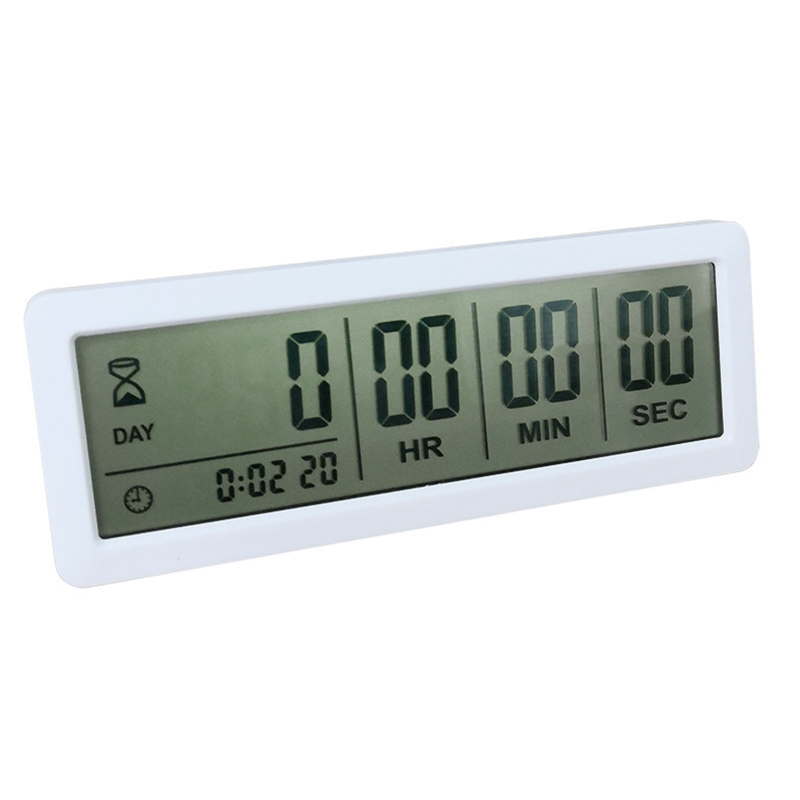 Digital Countdown Days Timer Big 999 Days Count Down Clock ABS Material 2 Colors