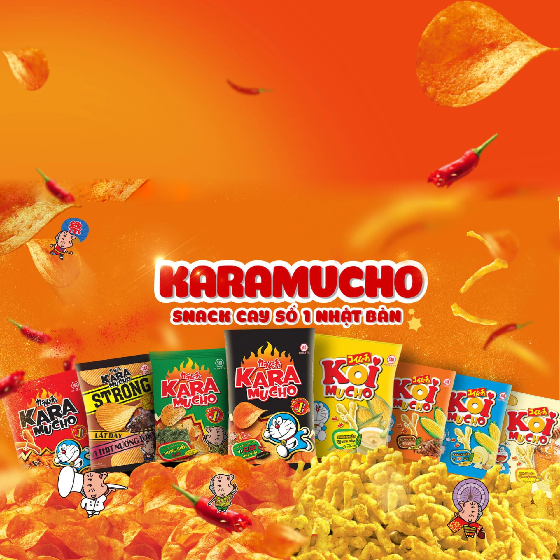 Bánh Snack Bắp KoiMucho Vị Sữa Bắp 36g/gói