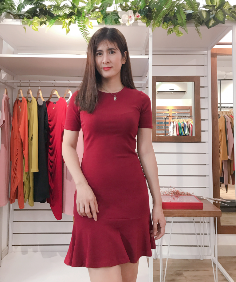 Đầm Body Đuôi Cá Thời Trang, Phong Cách Đơn Giản Dễ Thương