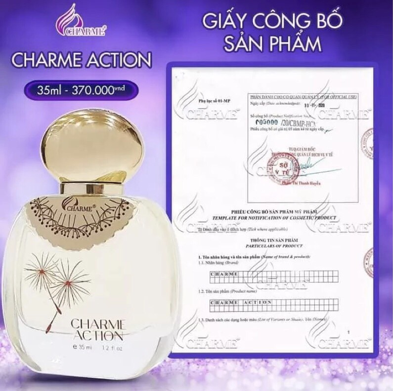 Nước Hoa Charme_Action 35ml