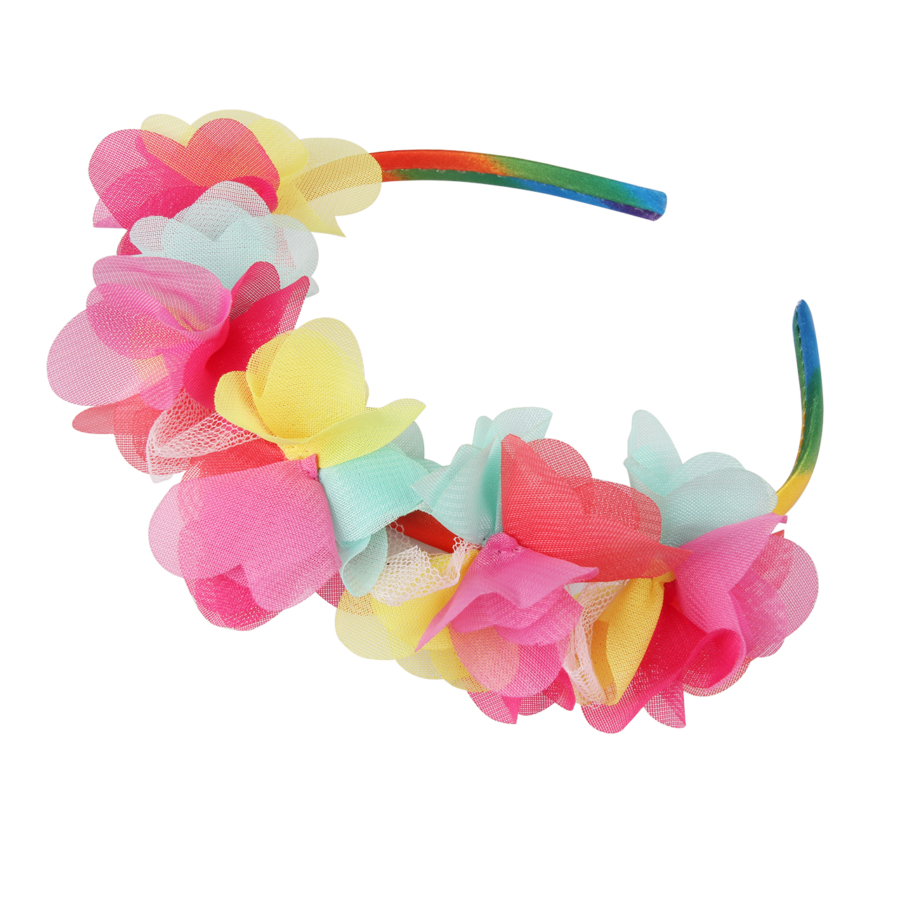 Candygirl%20New%20Women%20Flowers%20Headband%20Mexican%20Mesh%20bands%20Ladies%20Elastic%20Beach%20Hair%20Accessories%20Hair%20Hoop%20-%20Image%202