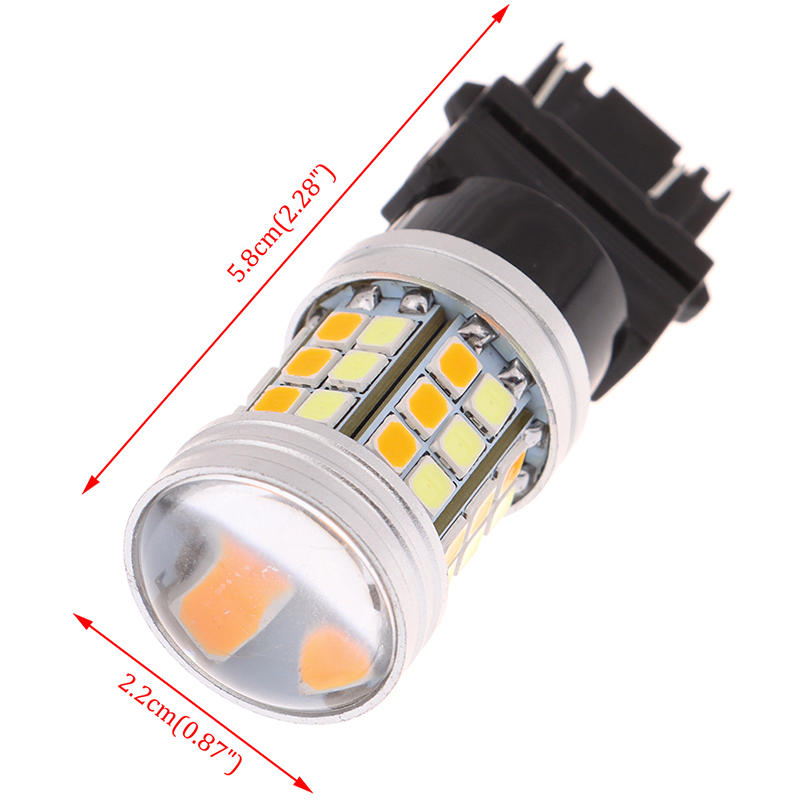 2Pcs%203157%20LED%20Amber%20White%20Rear%20Turn%20Signal%20Parking%20High%20Power%20Light%20Bulbs%20-%20Image%202
