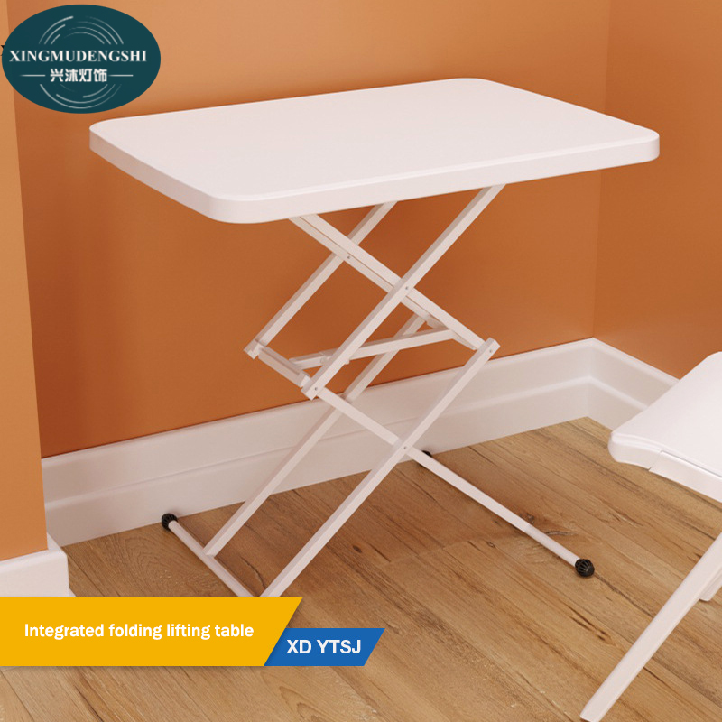 table Computer desk folding table bedside table height-adjustable study desk portable plastic desk home writing desk