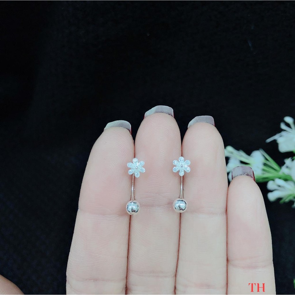Bông tai cực đáng yêu bạc ta