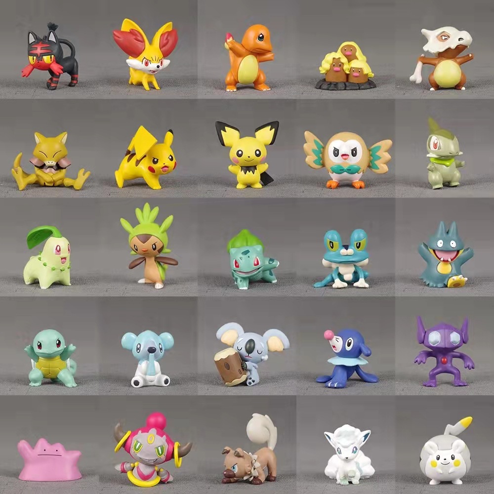 [HCM] - Combo mix 5, 10 mô hình Pokemon nhiều mẫu đa dạng