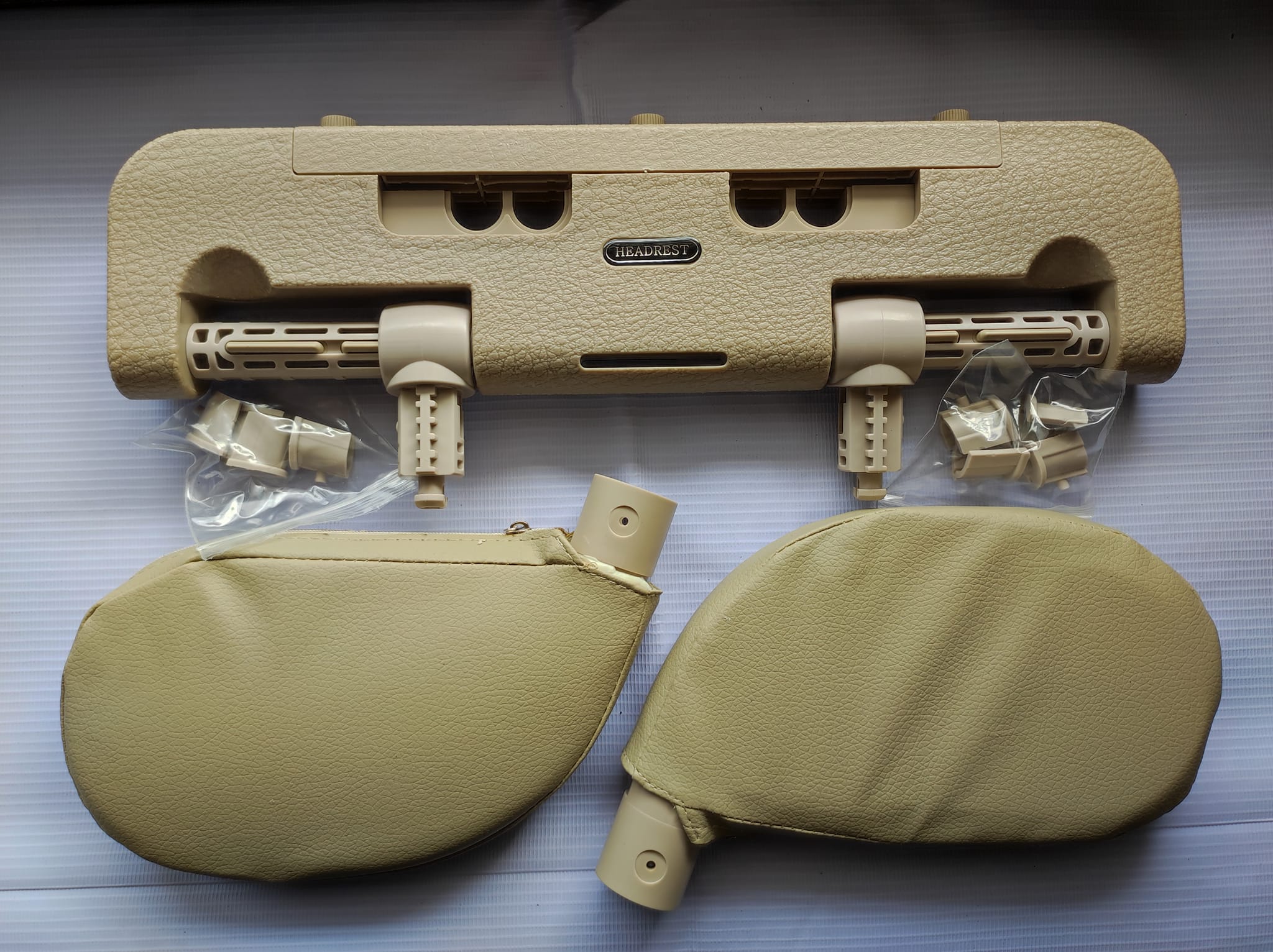 Car Neck Headrest FORD EVEREST Support Pillow Adjustable & UShaped