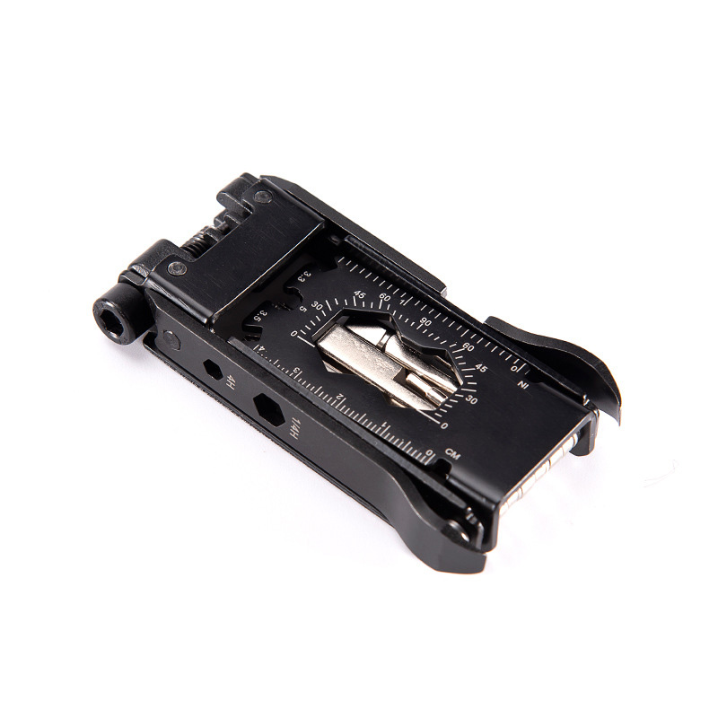 ZUOGUAN Multifunctional bicycle tool portable EDC tool wrench screwdriver pry tire rod combination