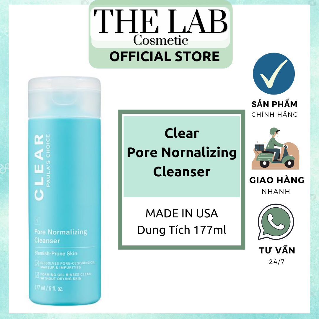 Sữa Rửa Mặt Cho Da Mụn Paula's Choice Clear Pore Normalizing Cleanser