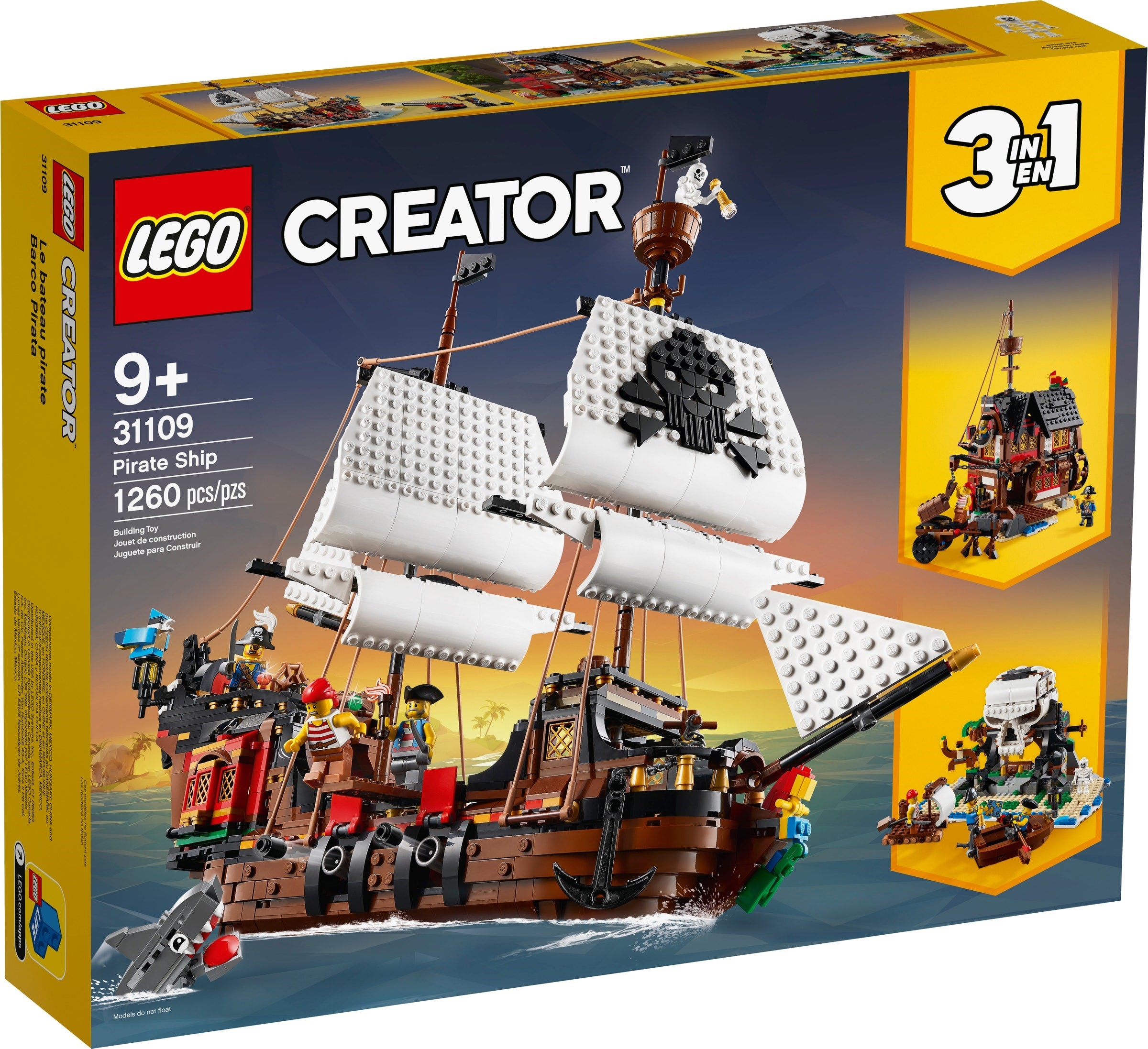 LEGO Creator 31109 Pirate Ship: Buy 