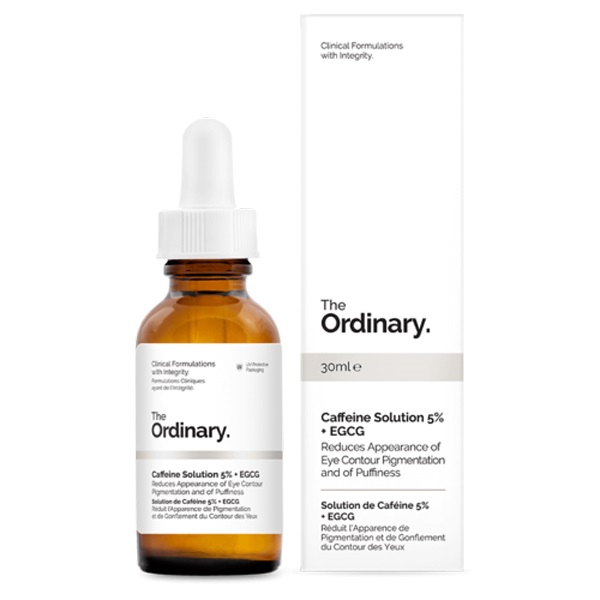 [ Bill hãng ] Serum hỗ trợ giảm thâm mắt Caffeine Solution 5% + EGCG - The Ordinary