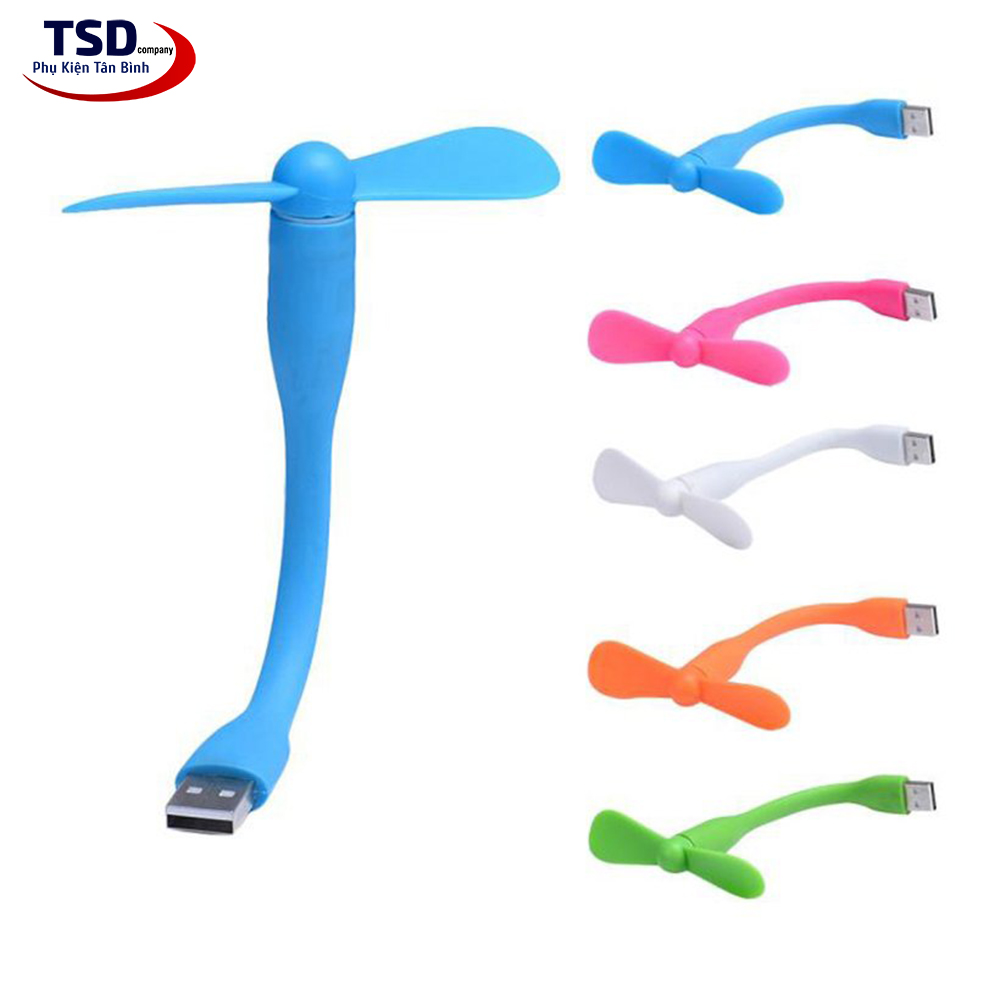 Extremely cool flexible 2-wing mini fan