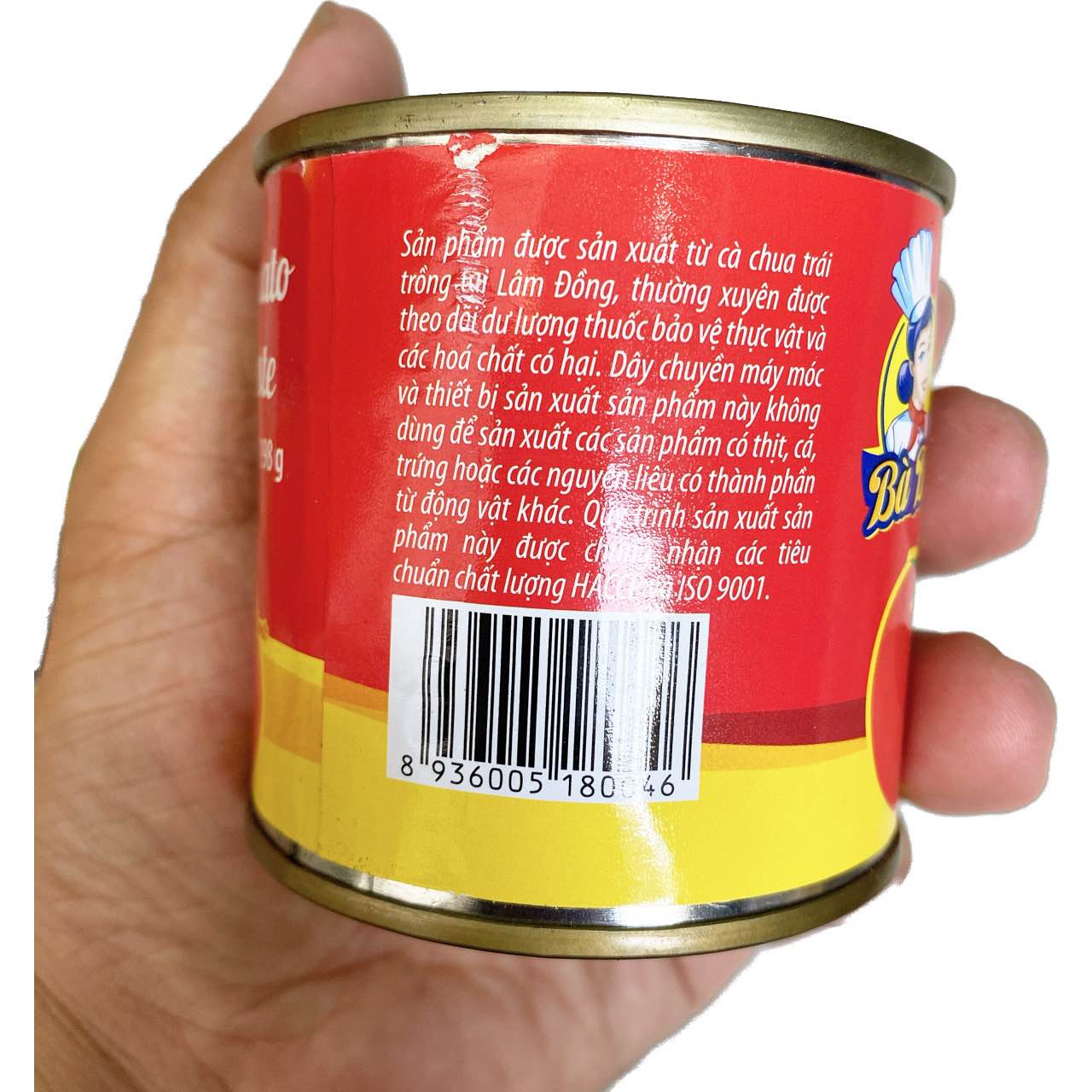 LON 198gr CÀ CHUA CÔ ĐẶC BÀ BẾP (DATE MỚI 12 THÁNG) BÁCH HÓA UY TÍN