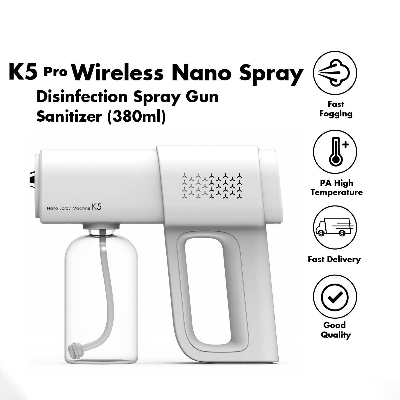 K5 nano spray gun