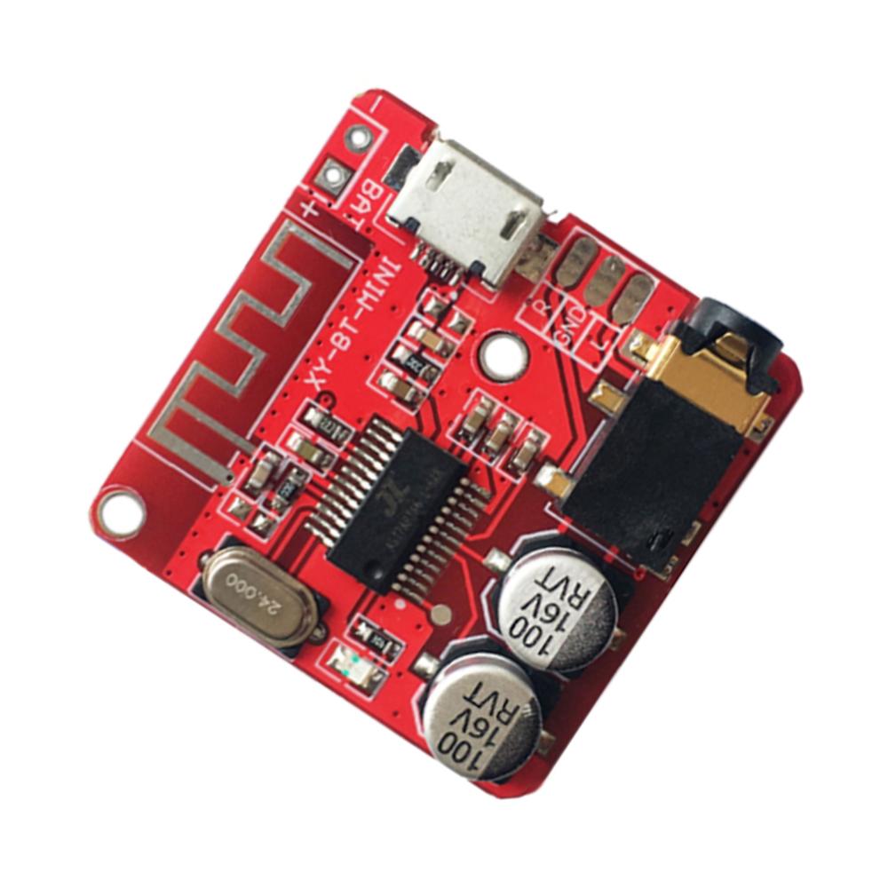 Bluetooth-compatible 5.0 MP3 Lossless Decoder Board DC 3.7-5V Car Stereo Music Amplifier Module Support MICRO USB Dual Channel for DIY