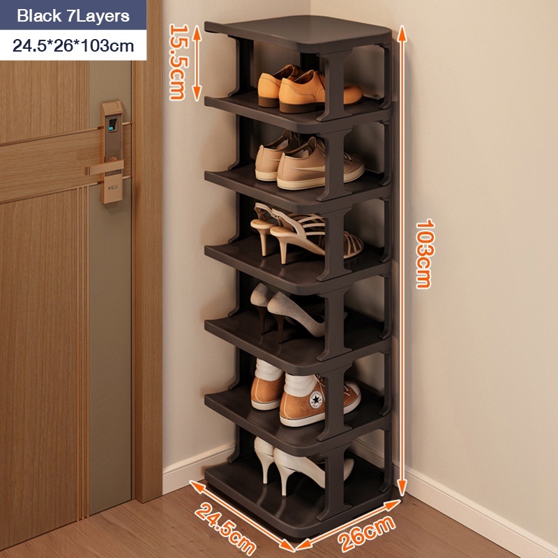 New 9 Layer Shoe Rack Nordic Shoe Storage Multi-tier Assembly Easy ...