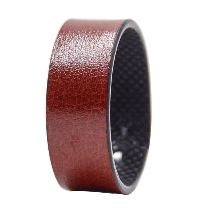 1pcs vòng thắt lưng da vòng nam da thật phụ kiện vòng chui vòng vòng vòng nam giới da vòng cài phần đuôi thắt lưng vòng cố định