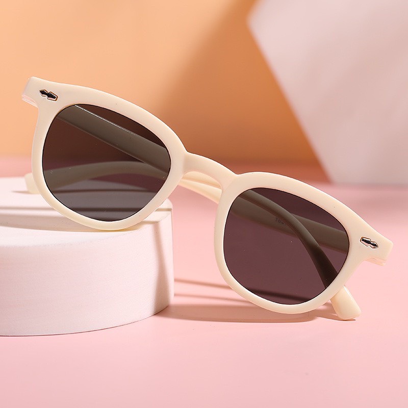 Mắt Kính Mát Nam Nữ Unisex Thời Trang Form Tròn 552 Nhiều Màu Cực Hot