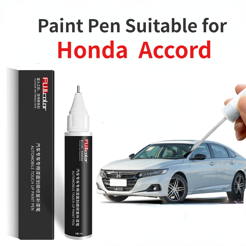 Suitable for Honda white Touch-up paint Pen brush NH624P pearl white color  NH909P NH902P NH883P NH788P NH776P white - AliExpress