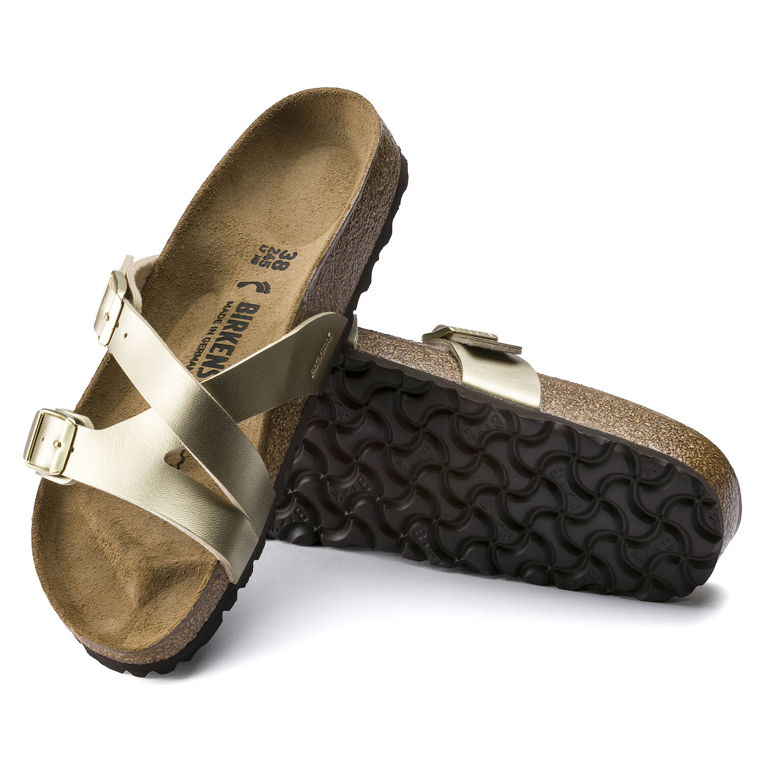 yao birkenstock gold