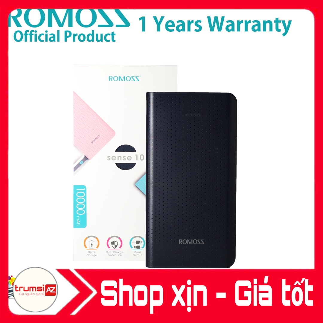 Pin dự phòng 10000mah romoss php10 sense10