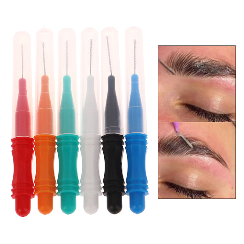 [Green Cindy] 10pcs Bendable Micro Brushes Disposable Microbrush Applicators Eyelash Extensions Eyelash Glue Cleaning Brush for Eyelash