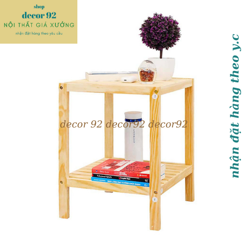 táp đầu giường,tủ đầu giường gỗ thông