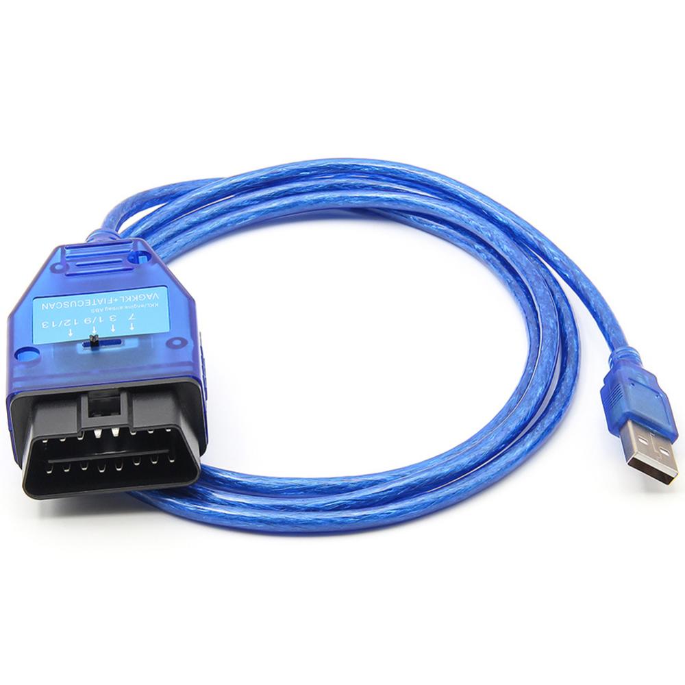 Ecuscan usb diagnostic interface ft232rl chip obd2 code reader with 4 way switch car ecu scan tool for vag kkl fiat