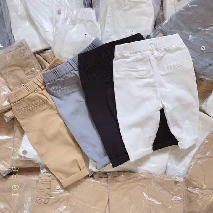 quần kaki dài cho bé 8-18kg