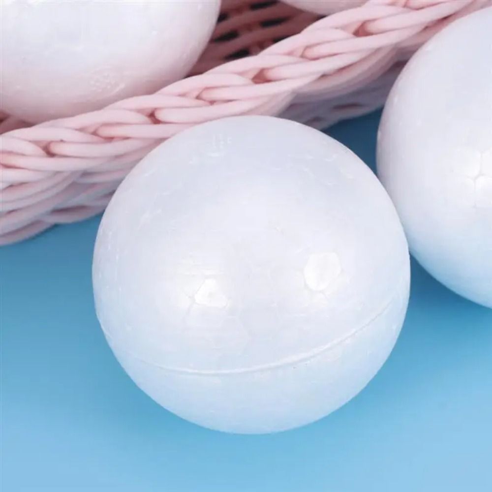 Crafts Mini Foam Balls White Polystyrene Christmas Balls Round ...