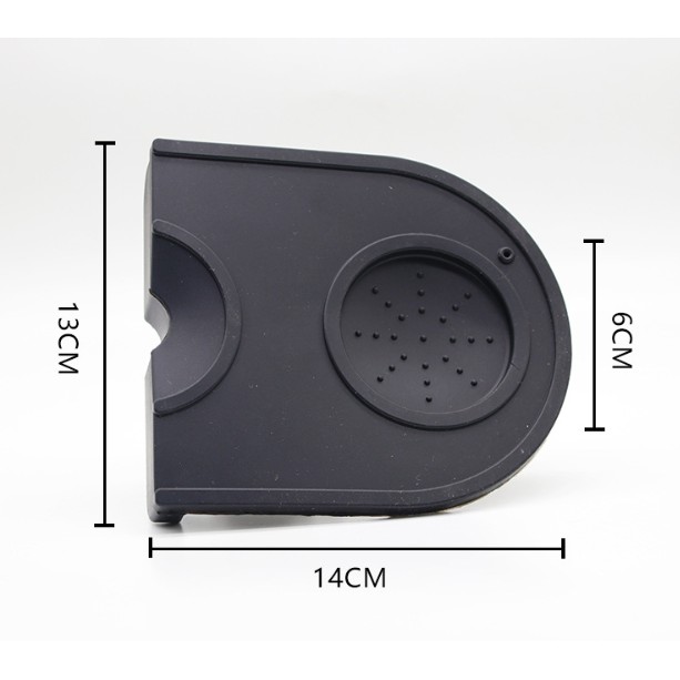 Miếng lót tamper, tay nén cao su ( chất liệu dẻo dai, kích thước chuẩn)