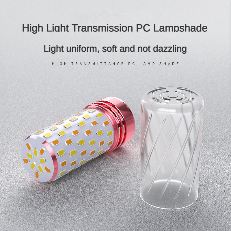 Fast Delivery⚡24W 20W 16W 12W Tri-color LED Bulb E27 E14 Corn Bulb Changing Light Bulb Daylight Warm Light Natrual White