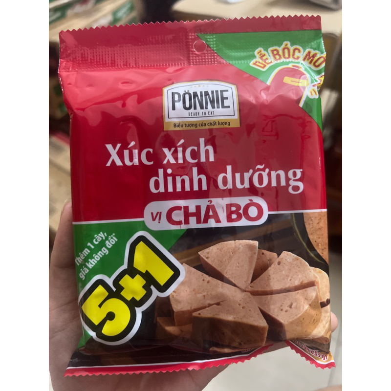 Xúc Xích Dinh Dưỡng PONNIE